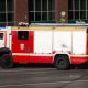 Пожарный автомобиль на выезде