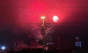 Фейерверк в Екатеринбурге
