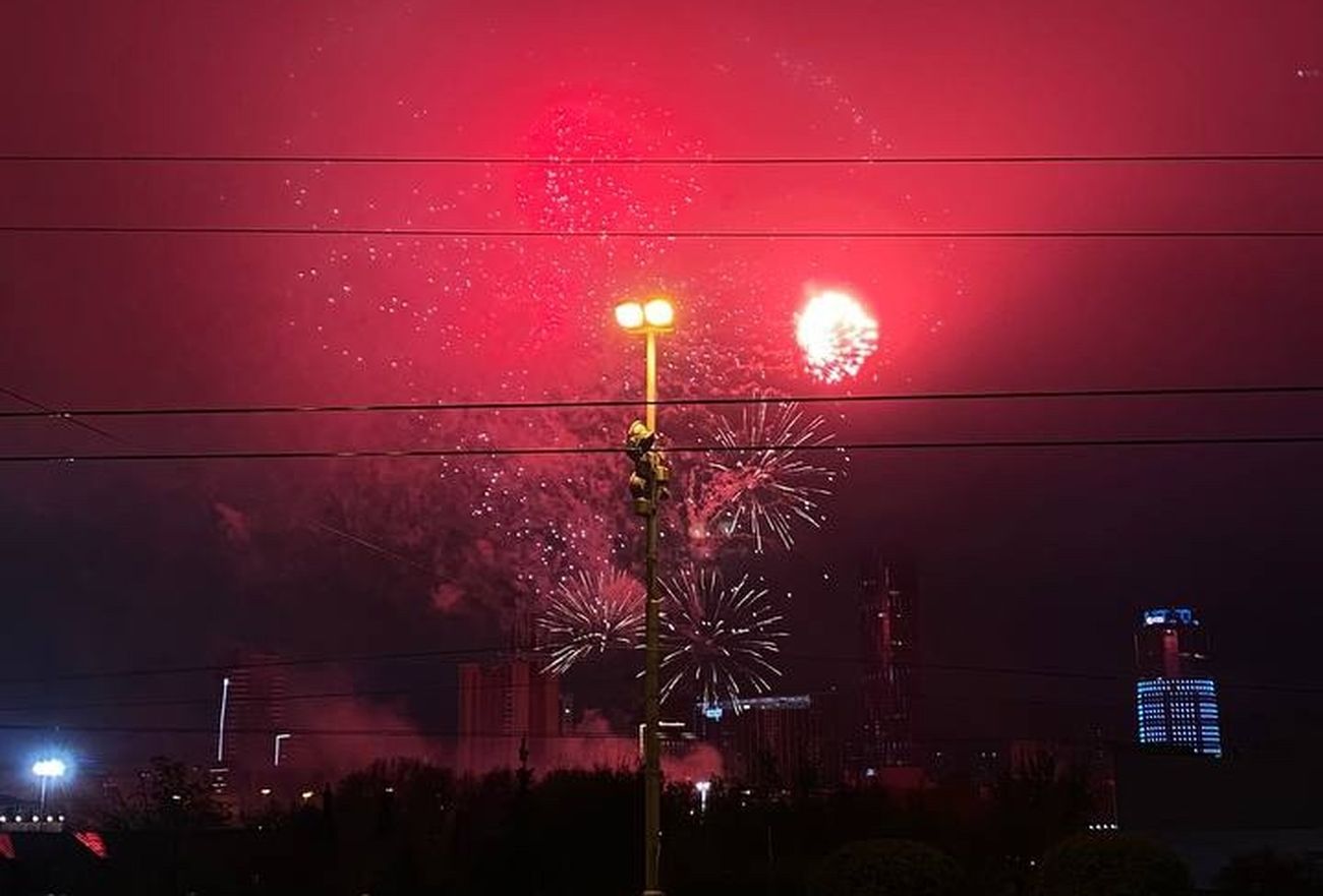 Фейерверк в Екатеринбурге