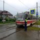 Сотрудник ГАИ на месте аварии