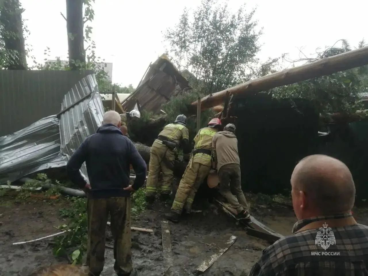 Ураган в Заречном