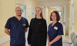 Пациентка с врачами