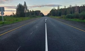 Трасса в области