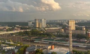Вид на Екатеринбург