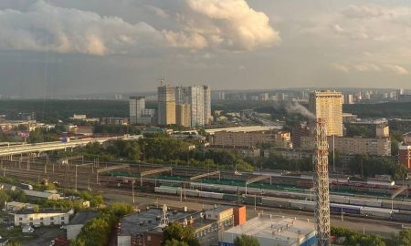 Вид на Екатеринбург