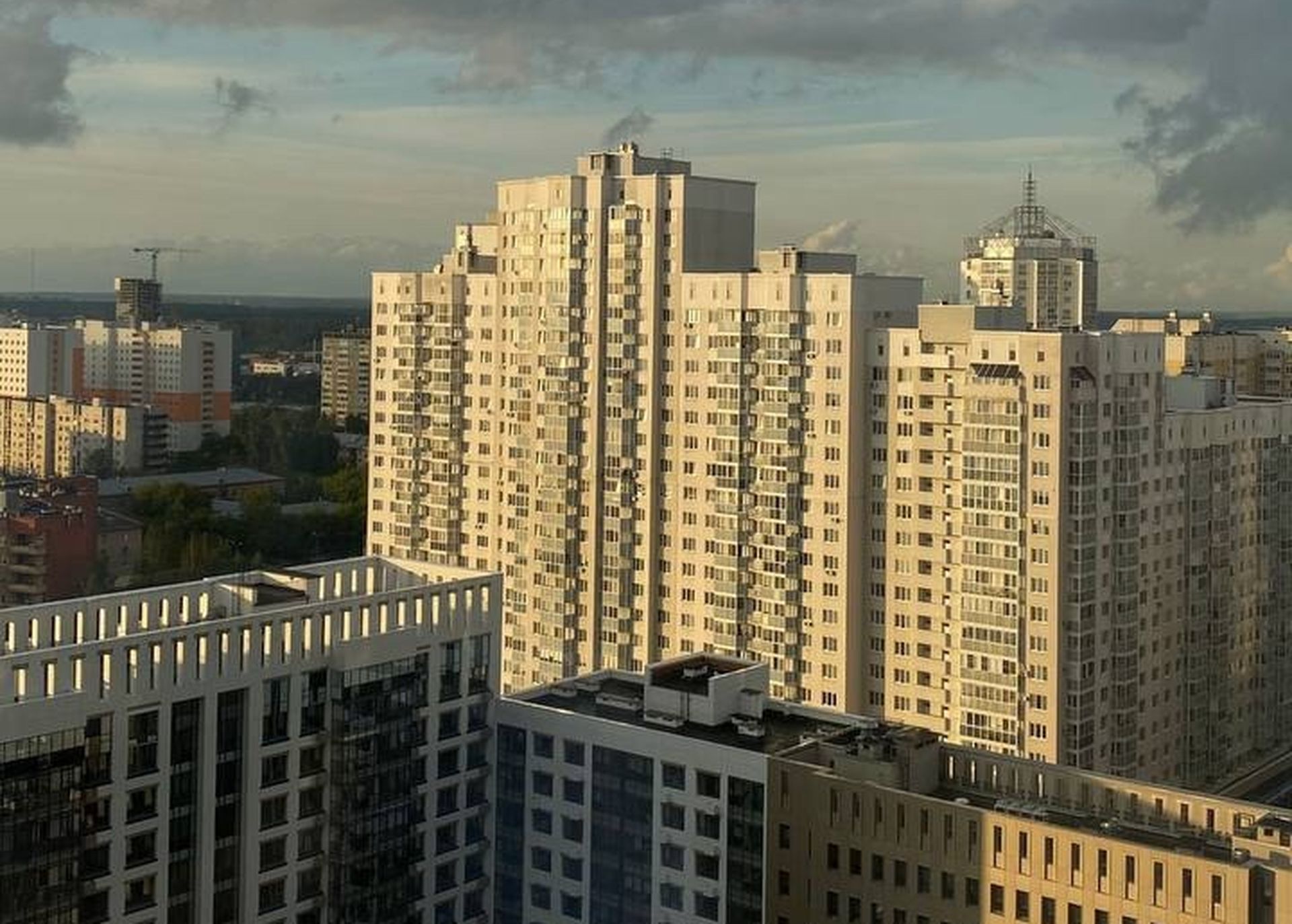 Вид на Екатеринбург