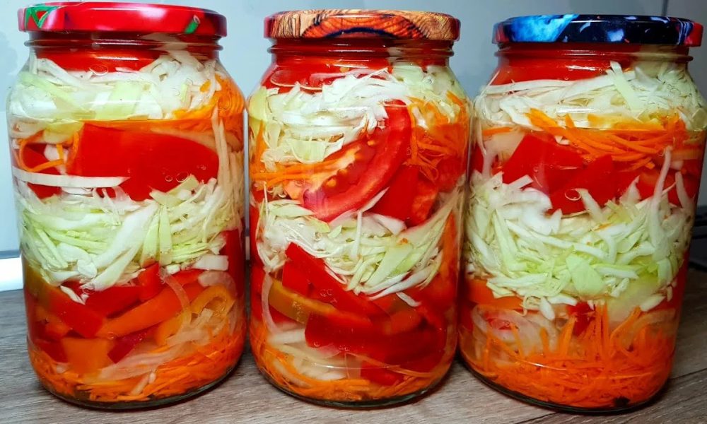 салат в банках