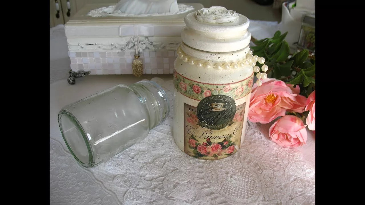 декор банки