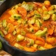 рагу в сковородке