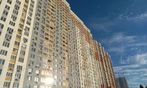 Новостройка в городе
