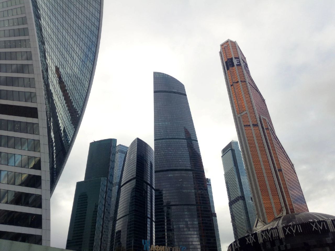 Небоскребы Москва-сити