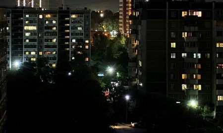 Екатеринбург ночью