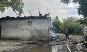 Пожар в Асбесте