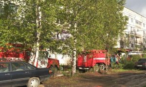 Пожар в Екатеринбурге