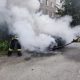 Огнеборцы тушат пожар