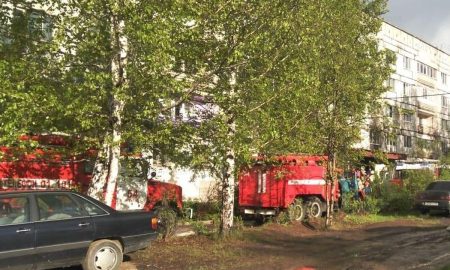 Пожар в Екатеринбурге