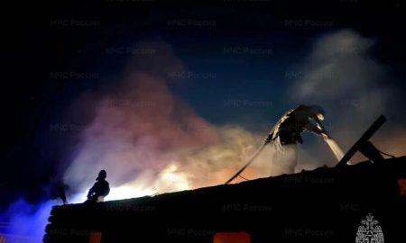 Пожар под Первоуральском