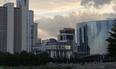 Вид на Екатеринбург