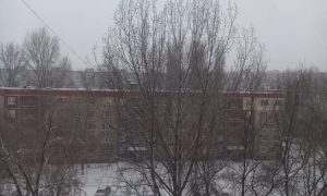 Снег на крышах