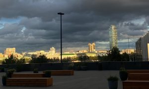 Тучи над Екатеринбургом
