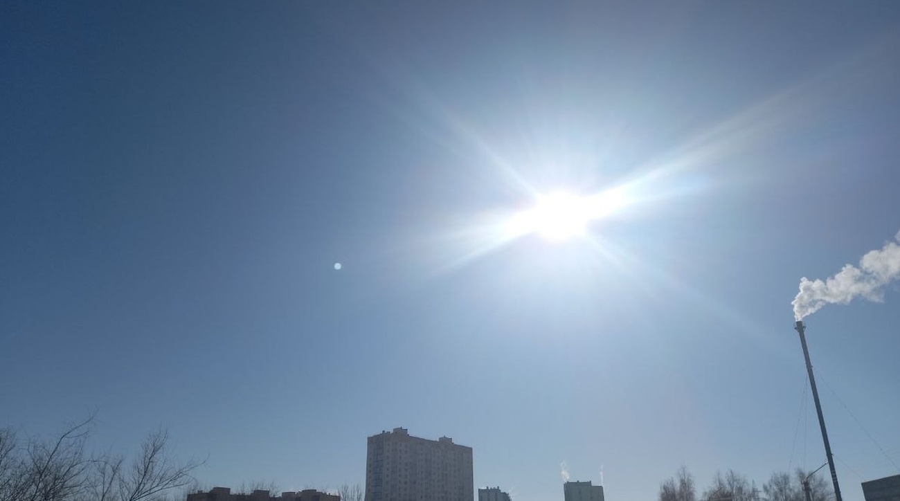 Солнце в небе