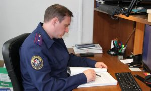 Следователь в кабинете