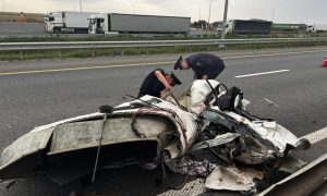 ГАИ на месте смертельной аварии