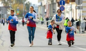 Забег спортсменов
