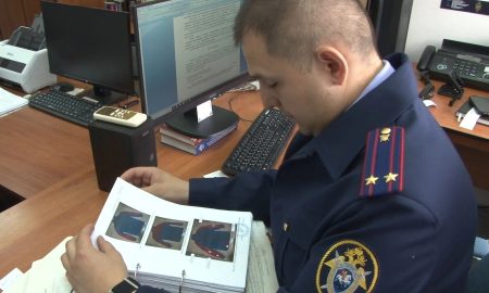 Следователь изучает материалы дела