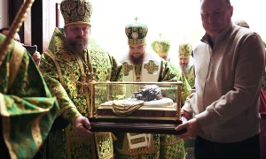 Привезенные в Нижний Тагил мощи