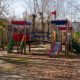 Двор Екатеринбурга осенью