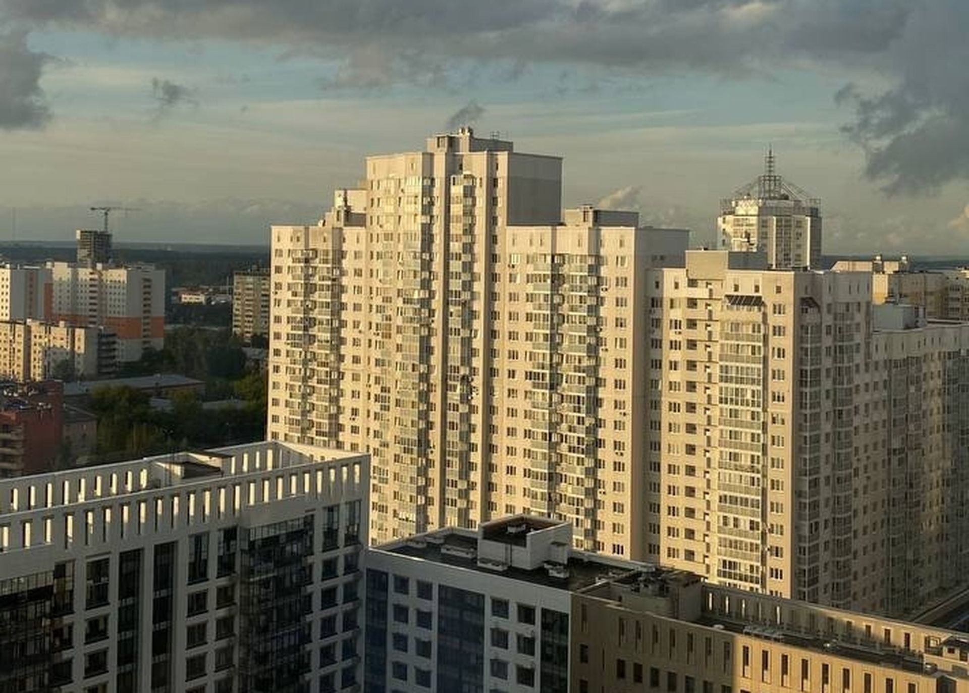 Вид на Екатеринбург