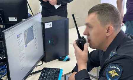 Полиция за работой