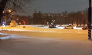 Снежная зима