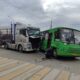 ДТП автобуса и грузовика