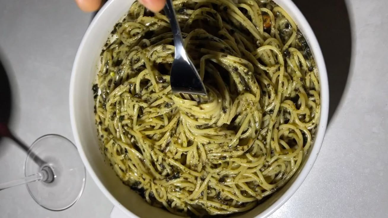 Nori Sesame Pasta