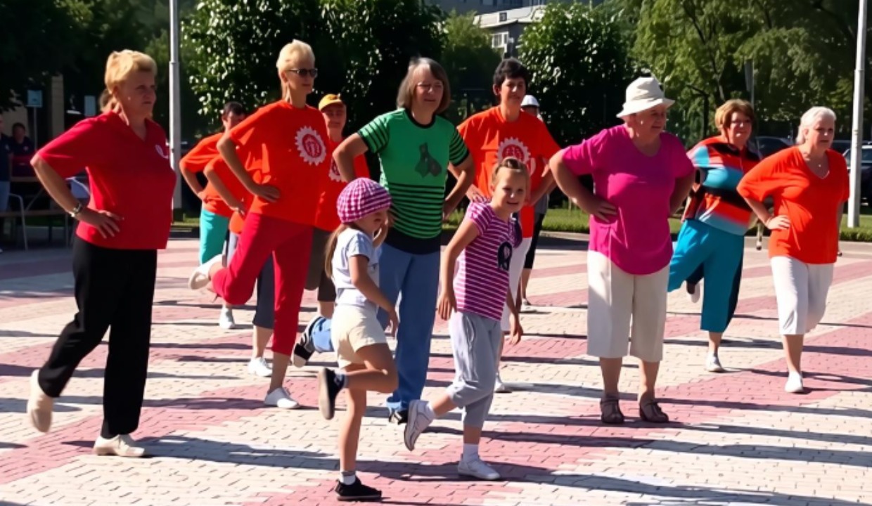 Зарядка для пенсионеров