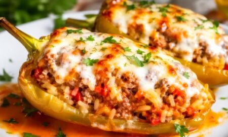 Фаршированный кабачок