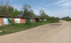 Гаражи в городе