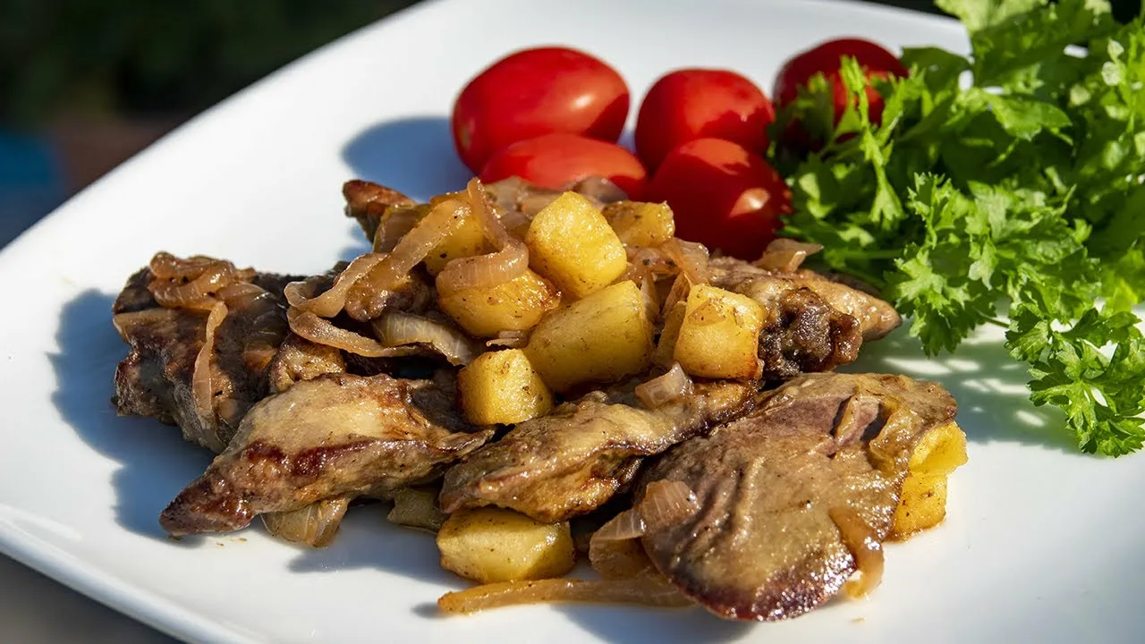 куриная печень из духовки