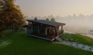 дом с баней