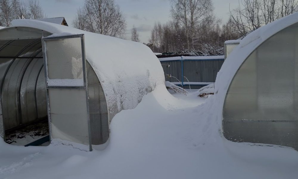 Готовим теплицу к зиме.