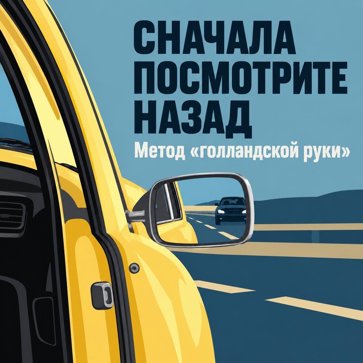 Госавтоинспекция Свердловской области раскрыла секрет «голландской руки» для водителей. Теги: Дверь автомобиля, Велосипедист на дороге