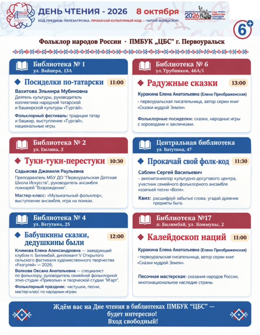 Библиотеки Первоуральска нарушат тишину ради масштабного фольклорного праздника. Теги: Книжная выставка, библиотека, мастер-класс