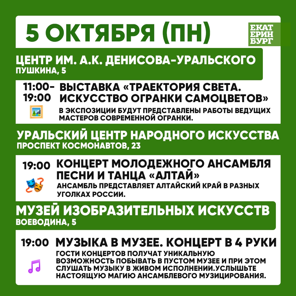 Афиша Екатеринбурга: власти анонсировали масштабный «День Чтения» и спектакли. Теги: Театральная сцена, Книжная выставка