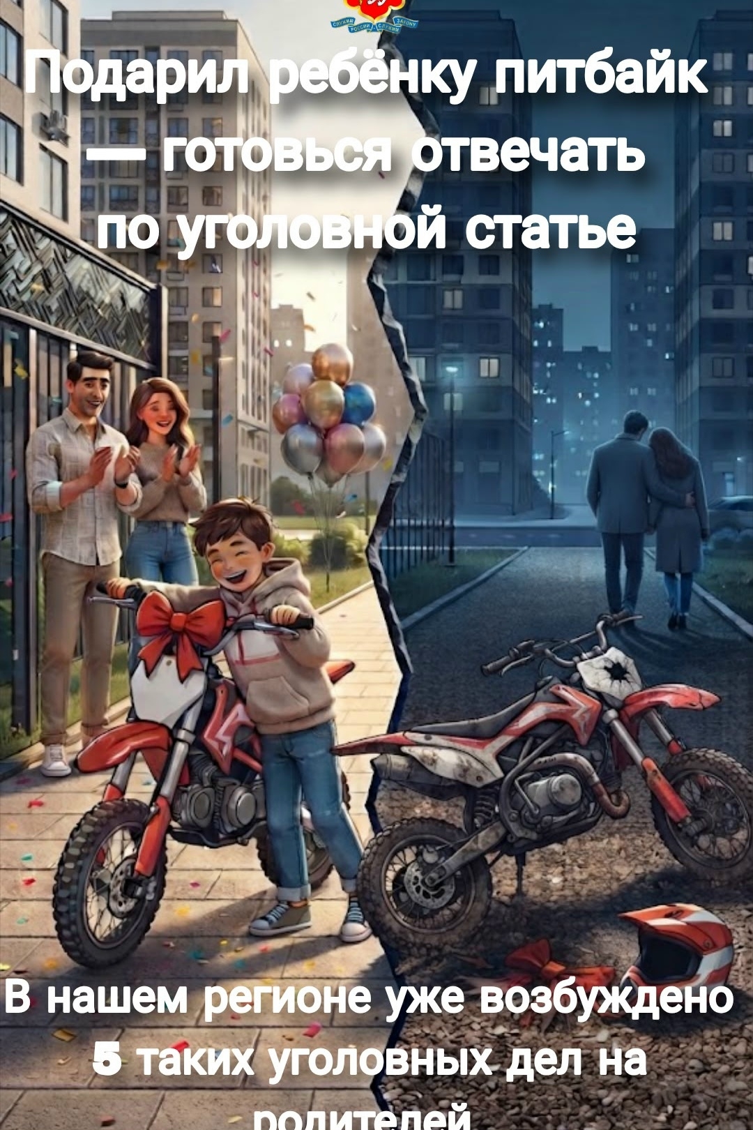 Свердловская полиция завела уголовные дела на родителей из-за питбайков. Теги: Питбайк на дороге, Полицейская машина, Эндуро мотоцикл