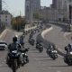 Байкеры на улицах Екатеринбурга